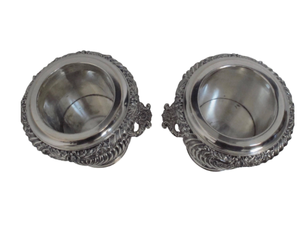 Customizable Vintage Design Silver Plate Wine Chiller or Champagne Coolers For Indoor Outdoor Parties, Bar Utensils And Decor - Product Image 6