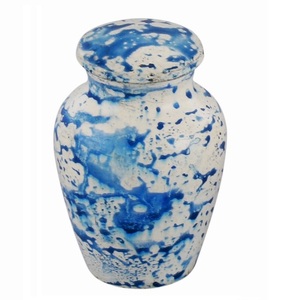 Colorful Metal Memorial <b>Keepsake</b> Urn for <b>Baby's</b> Ashes Cremation Application - Product Image 3