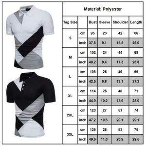 Camiseta Personalizada de Nuevo Diseño Casual 100% Algodón con Cuello Alto y Talla Grande para Hombre - Product Image 6