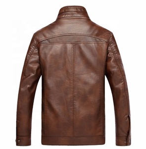 แจ็คเก็ตหนังสำหรับผู้ชายแจ็คเก็ตมอเตอร์ไซด์มีทุกขนาด - Product Image 2