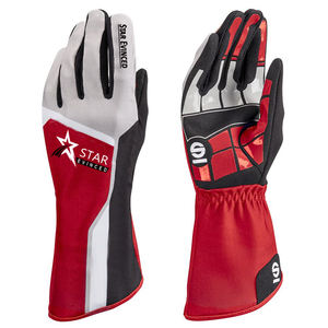 Guantes de Carreras de Karting Personalizados Transpirables de Proveedor OEM de Pakistán, Antideslizantes para Exteriores, de Secado Rápido, de Poliéster y Algodón, Tamaños Personalizables - Product Image 4