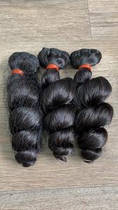 Perruque full lace wig 15 pouces LOOSE wave — ali queen HAIR, perruque frontale à DOUBLE DRAWN, cheveux vierges vierges - Product Image 3