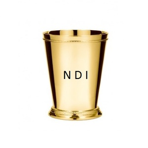 Nouveau design Tasse Julep en laiton et métal Tasse Julep à la menthe décorative sur mesure Tasse à boire Mule de Moscou - Product Image 6