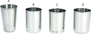 Verre à boire de voyage classique en acier inoxydable coloré, respectueux de l'environnement - Product Image 6