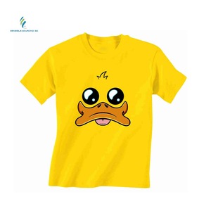 Camiseta con diseño de logotipo personalizado para niños, ropa 100% de algodón de manga corta de verano - Product Image 3