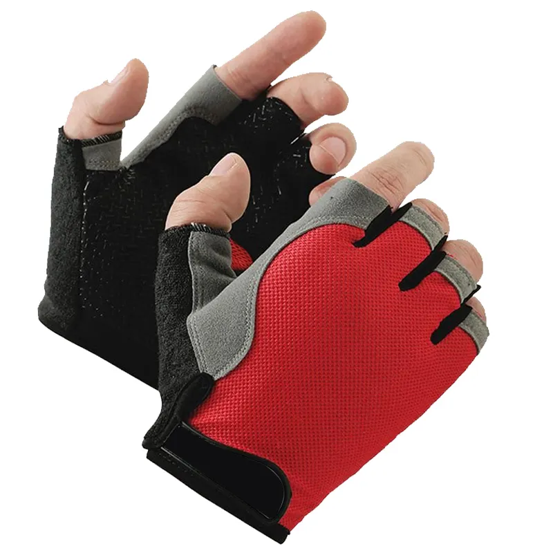 Bicycle Gloves Anti Slip Breathable Half Finger Short Sports Accessories Cycling Gloves for Men Women
