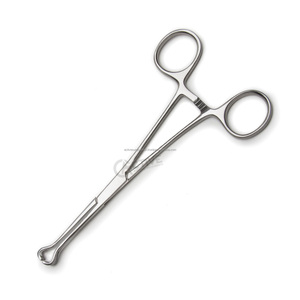 Babdick-Pinzas de sujeción de tejido, de 8 pulgadas instrumentos quirúrgicos, ergonómicos rectos, anillo de mango, para el cuidado de los dientes - Product Image 2