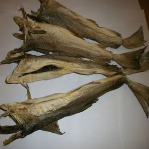 ที่ดีที่สุดที่มีคุณภาพนอร์เวย์แห้งสต็อกปลาสเต็ก12ออนซ์ใน15กิโลกรัมกล่อง10กิโลกรัมกล่องและ45กิโลกรัมBale,ทั้งHeadlessร่องถุงแห้ง - Product Image 1