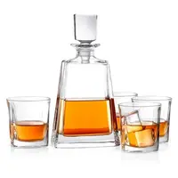 De lujo de moda taza de cristal jarra de whisky de cristal conjunto