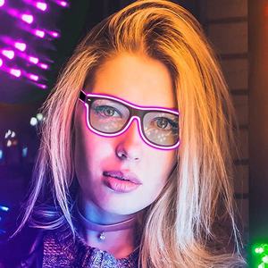 ワイヤレスLED発光メガネUSB充電式ELLEDライトアップサングラスレイブパーティーグローイングメガネ - Product Image 5