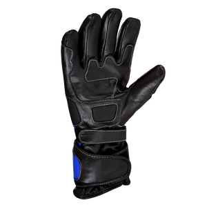 Guantes de carreras de cinco dedos de cuero genuino de calidad superior a prueba de viento pantalla táctil motocicleta Unisex deportes ciclismo protector - Product Image 3
