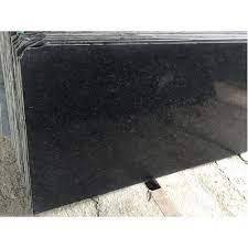 Granito negro ceniza de estilo industrial, azulejos cortados a medida, superficie pulida, forma de losa grande - Product Image 5