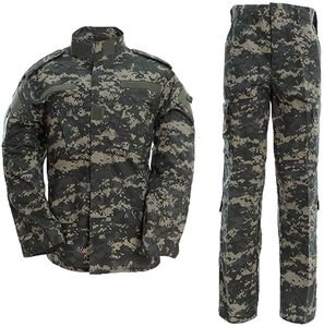 Ensembles d'uniformes tactiques camouflage de qualité supérieure en polyester/coton, tissu personnalisé, nouveau design, anti-UV, Rip-Stop, unisexe, service OEM - Product Image 5