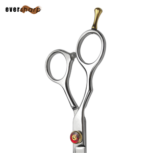 Lefty 5.5 Inch Stainless Steel Sharp Barber Scissors with <b>Mirror</b> Polish Premium Tools - Product Image 5