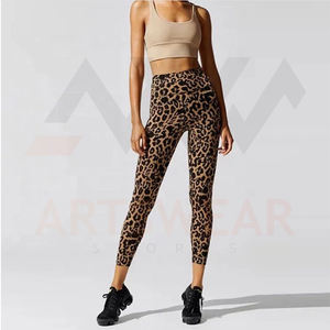 Leggings pour femmes Compression Gym Fitness Yoga vêtements Spandex Polyester prix de gros meilleure vente femme Legging de haute qualité - Product Image 3