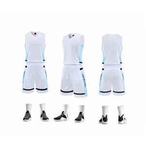 Uniforme de basket-ball unisexe de haute qualité, ensemble de maillots des Lakers personnalisables, séchage rapide, respirant, taille plus pour adultes - Product Image 5