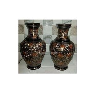 Vente en gros de vase à fleurs sculpté à la main en laiton traditionnel décoratif pour la maison décoration de table vases à fleurs décoratifs pour mariage - Product Image 2