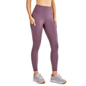 Vêtements de sport de haute qualité pour femmes, pantalons d'entraînement sans couture, leggings à revers - Product Image 1