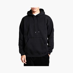 Hombres de alta calidad al por mayor personalizar entrenamiento pérdida ajuste Casual Wear Plain Color sólido hombres pulóver sudaderas con capucha - Product Image 1