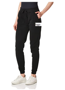 Vente chaude Femmes De Base Jogger 100% Polyester Importés Tirer Sur fermeture Machine Lavage Cordon Taille sourcing de Bangladesh - Product Image 2