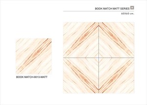 Modern European Style 600x600mm Anti-Slip Ceramic <b>Matt</b> <b>Floor</b> Tiles Antibacterial and Firebrick for Hotel Room Decor - Product Image 5