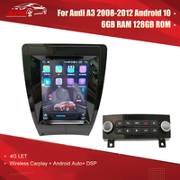 Aucar 12.1 "Android 10.0 autoradio audio GPS Navigation Android voiture stéréo lecteur DVD système de musique pour AUDI A3 2009-2012