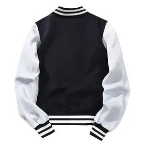 Hermoso diseño de lana de alta calidad personalizado béisbol Letterman Varsity chaqueta soporte temporada de invierno venta al por mayor Letterman chaqueta - Product Image 6