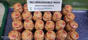 Recuerdo pequeño, urna de cremación, Brassworld, India - Product Image 6