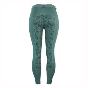 Ropa Ecuestre para mujer, asiento completo de silicona de pantalones de montar, mallas deportivas - Product Image 2