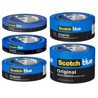 Pita Perekat 3M 2090 Masking Tape Original 3M Biru Tahan Air Akrilik Crepe Tanpa Cetak Satu Sisi CN;FUJ VHB TAPE Dual Lock