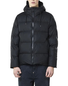 Veste matelassée en duvet de haute qualité personnalisée manteau d'hiver à col montant de grande taille pour hommes - Product Image 6