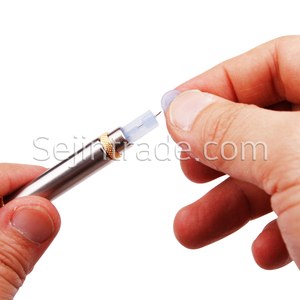 Dispositivo de punción de percusión Hansol, suministro sanitario de acero inoxidable para la mayoría de la gestión de sangrado de dedos - Product Image 5