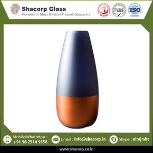 Vase en verre de verrerie de conception moderne en gros soufflé à la main de haute qualité pour la décoration intérieure - Product Image 2