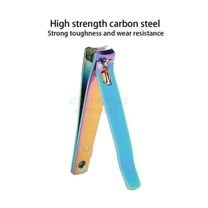 Herramienta profesional para el cuidado de las uñas, cortaúñas de acero inoxidable, multicolor, Color titanio, para uso Personal, 2019 - Product Image 2