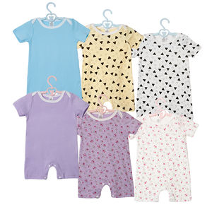 JamBear Custom print baby sleepsuit zip Organic cotton onesie <b>romper</b> Baby <b>Rompers</b> Long Sleeve <b>Pajama</b> Sleeper cotton <b>Romper</b> - Product Image 6