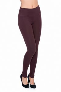 Leggings décontractés taille haute avec techniques de couture respirantes Style simple pour l'hiver - Product Image 2