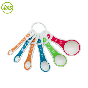 ชุดช้อนตวงพลาสติก6ชิ้นคละสี - Product Image 2