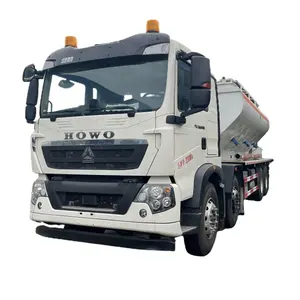 Low Price 6x4 SINOTRUK HOWO 12KL high quality aluminum Mixed explosives transporter can be On-site mixed emulsion truck