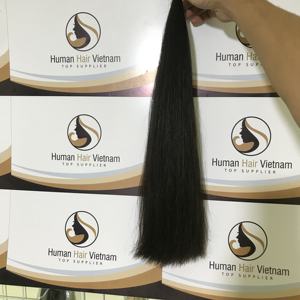 Cheap Silky Straight Double Drawn 100% Virgin Vietnamese Human Hair, Super Double Drawn Virgin Remy Hair <b>Extensions</b> - Product Image 2