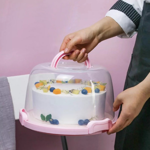 Contenitore per Torte <span class=keywords><strong>in</strong></span> <span class=keywords><strong>Plastica</strong></span> Senza BPA all'Ingrosso, Copertura a Cupola per Dessert, Porta Torta - Product Image 5