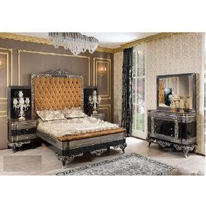 Cafele — ensemble de meubles de chambre principale de Style moderne, luxueux, sculpté à la main - Product Image 1