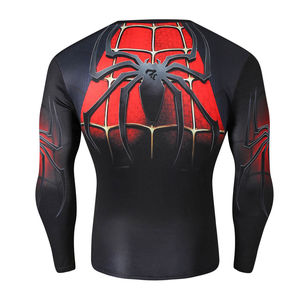 Camisetas de compresión de Superhéroes para hombre y mujer, camisas de compresión de manga larga con diseño de sublimación de secado rápido para gimnasio - Product Image 2