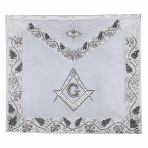 Conjunto de Regalia masónica de masón de alta calidad, delantal masónico, cuello, puños, bordado para Master Mason Lodge, accesorios - Product Image 4