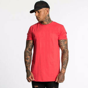 Camiseta Deportiva de Alta Calidad, Transpirable y Ecológica, de Algodón/Fibra de Bambú, Talla Grande para Hombre, con Logotipo Personalizado Impreso - Product Image 1