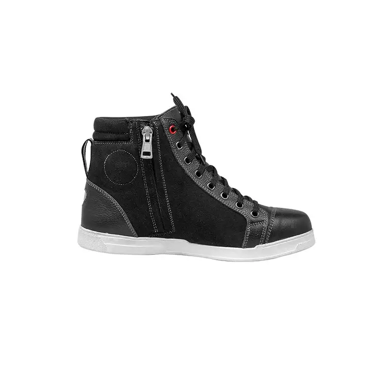 Chaussures de moto pour hommes, bottes d'équitation, en cuir imperméable et respirant, colorées, personnalisées, nouveau Design,