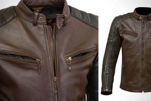 Vestes en cuir en daim de couleur unie pour hommes, veste populaire, Simple et décontractée, manches longues, remplissage matelassé à l'intérieur, nouvelle collection, - Product Image 6