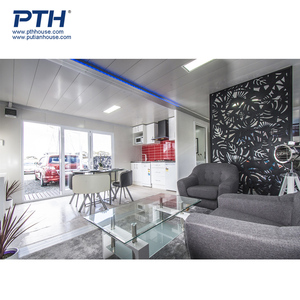 20ft Mobiele Stalen Frame Sandwich Panel Snelle Monteren Modulaire Huis Geprefabriceerde Huis Opvouwbare Uitbreidbaar Container Huis - Product Image 5