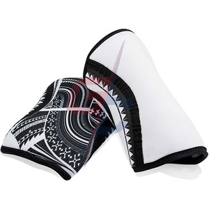 Vente en gros OEM de manchons de compression de genou imprimés sur mesure-Fournit un soutien du genou pour le levage lourd, idéal pour, facile à laver le genou - Product Image 5
