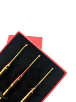 Poussoir à ongles Plasma professionnel de haute qualité, en acier inoxydable, pour soins personnels, Instruments de beauté, or, nouveau Style, 1 pièce