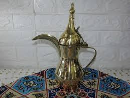 Traditional Appearance Kitchen Accessory Brass Coffee pot dallah for home and restaurants - Product Image 5